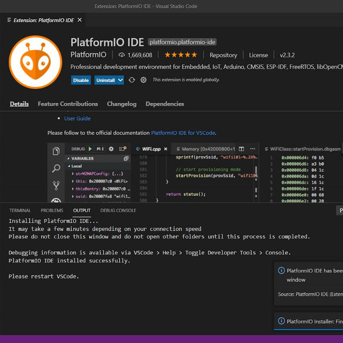 Advanced Nibble coding using PlatformIO cmrguide and more