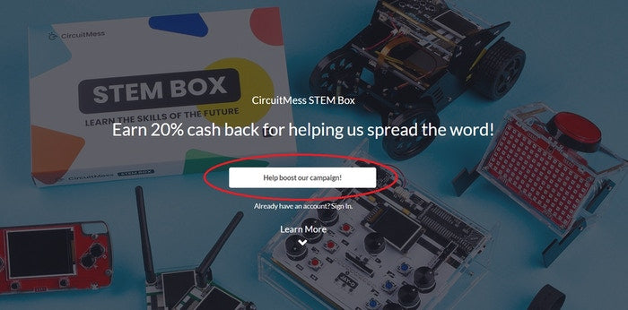 Sharing is caring: Get 20% cashback by helping us share the news about our new campaign