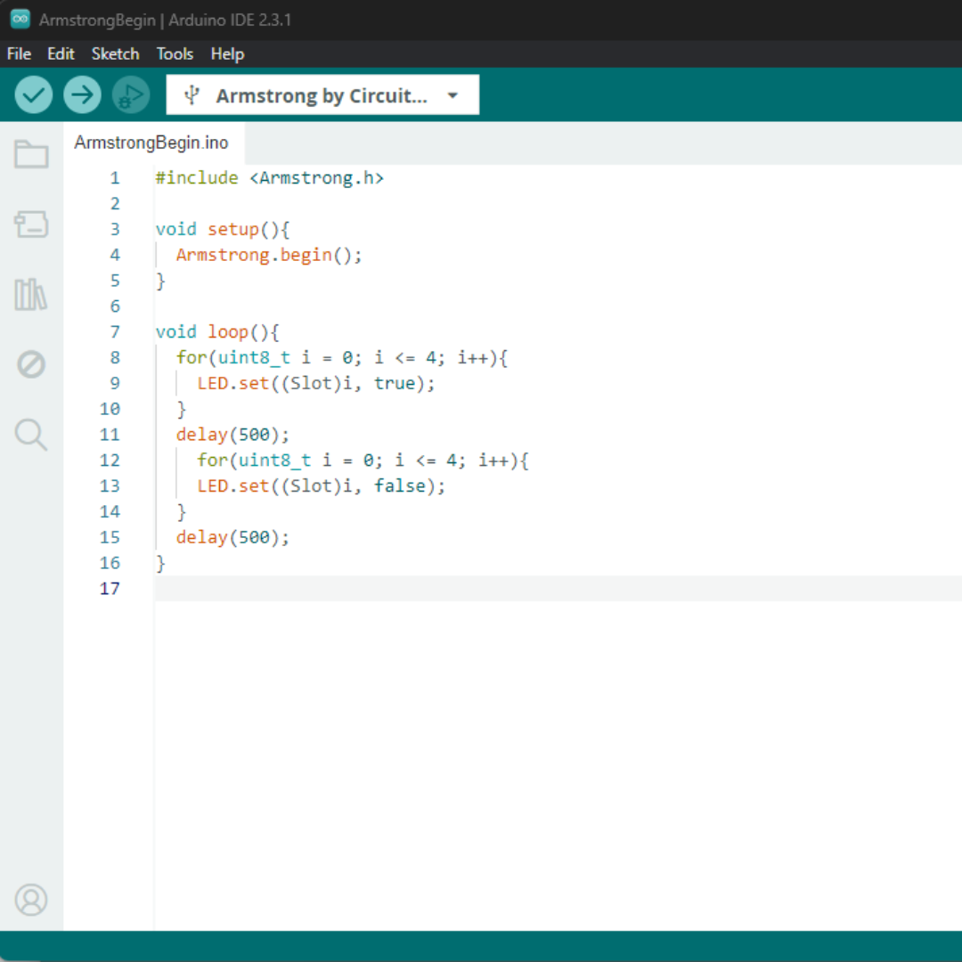 Advanced Armstrong Coding Using Arduino IDE | cmr-guide and more